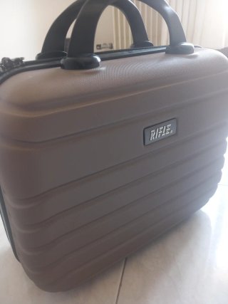 Valigia a mano Rifle beige