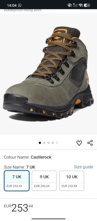 Timberland Mt. Maddsen Botas Impermeables Cuero