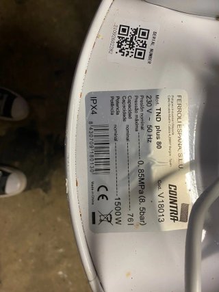 Calentadores de agua eléctricos COINTRA y WESEN