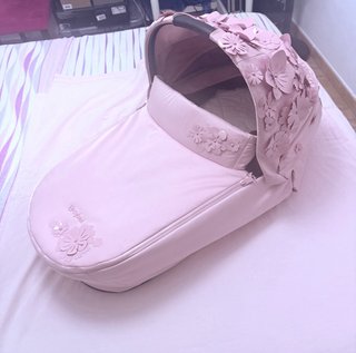 Capazo carrito Mios Lux Floral Bebé