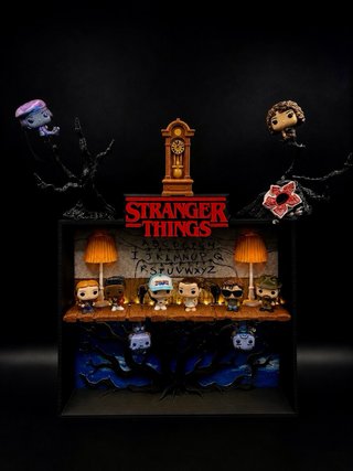 Diorama Stranger Things funko kinder