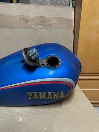 Depósito Yamaha SR 250 Azul