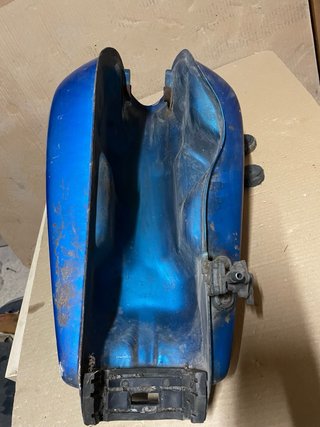 Depósito Yamaha SR 250 Azul