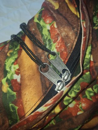 Mochila Eastpak Estampada Hamburguesa