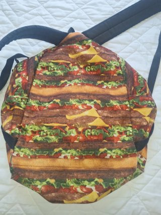 Mochila Eastpak Estampada Hamburguesa