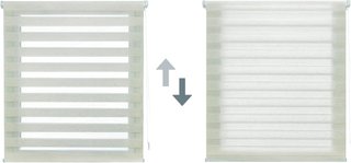 Blindecor estor enrollable doble capa lino