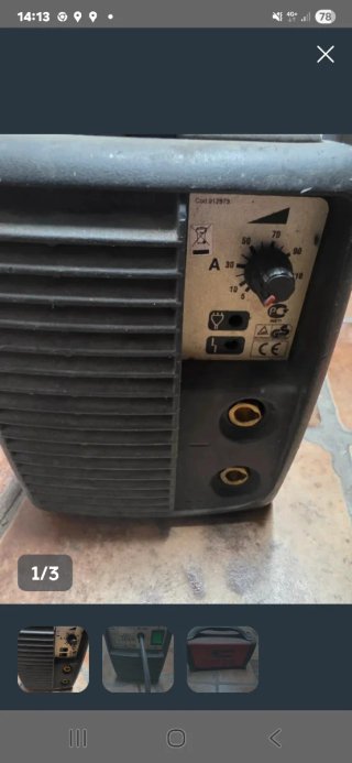 Soldadora Inverter Telwin Tecnica 168 GE