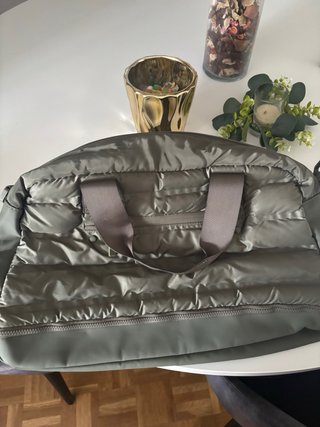 Bolsa de deporte verde militar