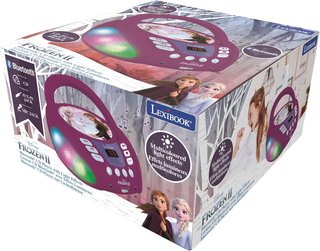 Lexibook reproductor CD portátil luces multicolor