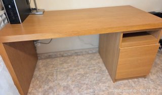 Escritorio Ikea Malm Madera