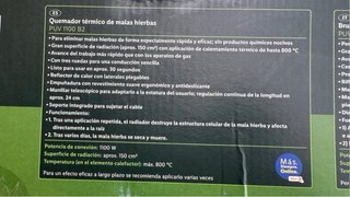 Quemador térmico de malas hierbas Parkside
