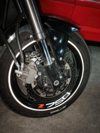 Kawasaki Z750 2008 Negra 53.000 Km Carnet A, 106cv