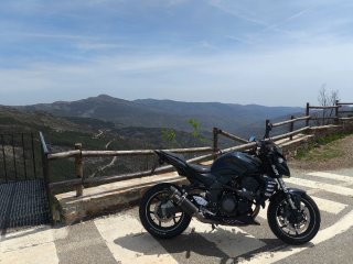 Kawasaki Z750 2008 Negra. Carnet A, 106cv
