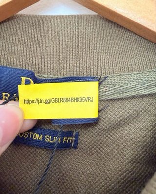 Polo Ralph Lauren verde oliva taglia L