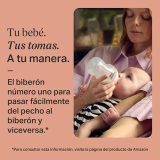 Tommee Tippee biberón bebé flujo lento