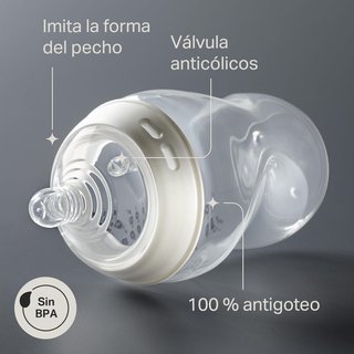 Tommee Tippee biberón bebé flujo lento