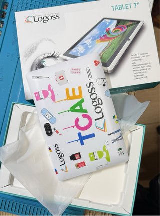 Tablet Logoss L7-ET 7 16GB 2GB Blanca