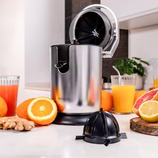 Cecotec exprimidor eléctrico rápido cómodo