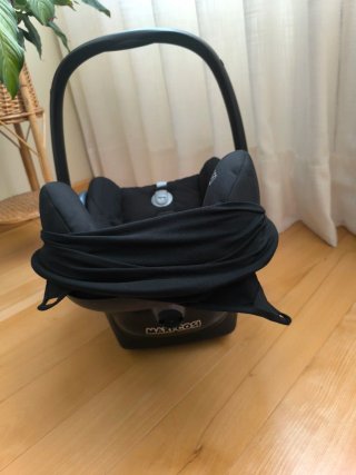 Silla coche Maxi-Cosi + saco y anclaje