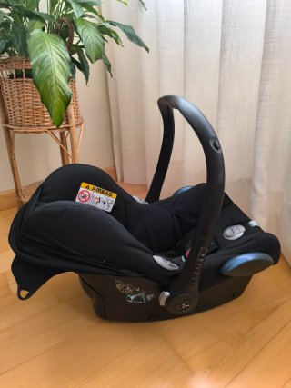Silla coche Maxi-Cosi + saco y anclaje
