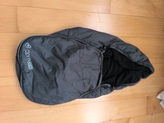 Silla coche Maxi-Cosi + saco y anclaje