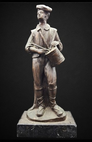 Figura Antigua Bronce del Timbaler del Bruc