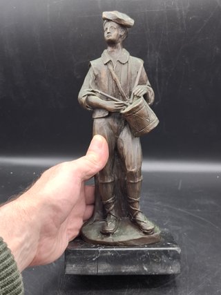 Figura Antigua Bronce del Timbaler del Bruc