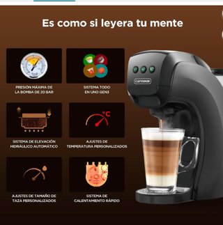 Cafetera multicápsula Warriors1 5en1 Nueva