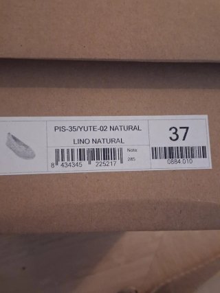 Pisamonas Bailarinas Lino Beige
