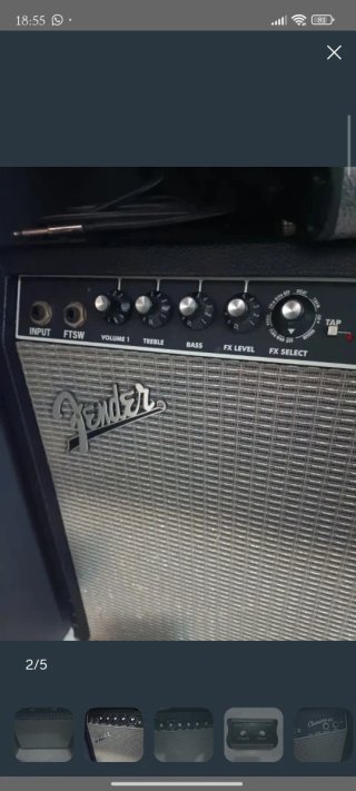 Amplificador Fender Champion 100 (pedal incluido)