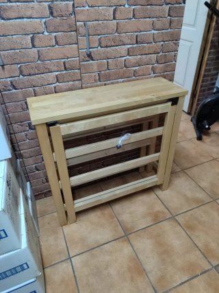 Mesa plegable Norden Ikea de madera