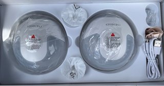 Sacaleches Eléctrico KISSBOBO Blanco 2pcs