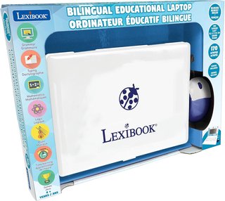 Lexibook ordenador educativo bilingüe niños