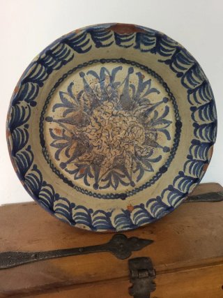 Antigüedades Plato Fajalauza antiguo