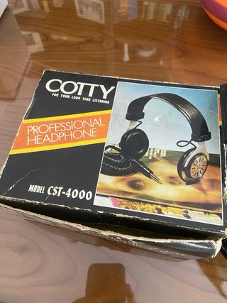 Cotty CST-4000 vintage Auriculares Profesionales