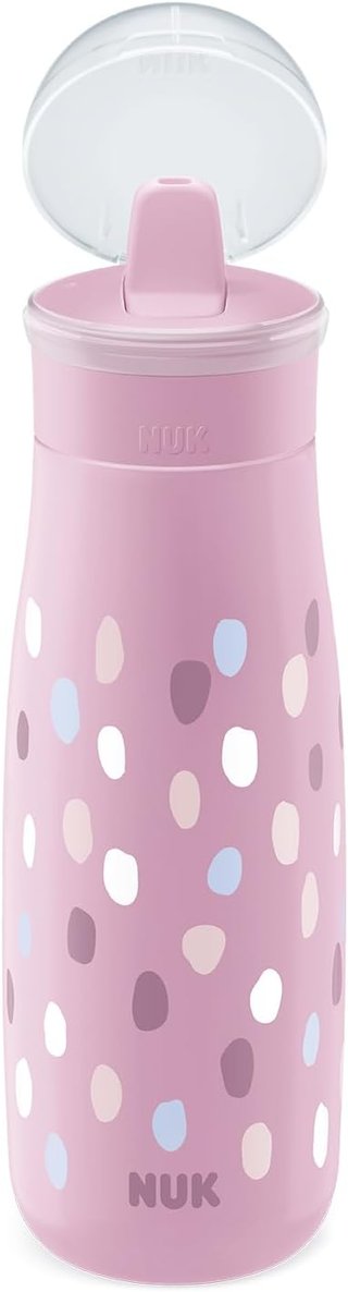 NUK botella infantil agua pajita sostenible