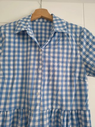 Vestido de verano a cuadros