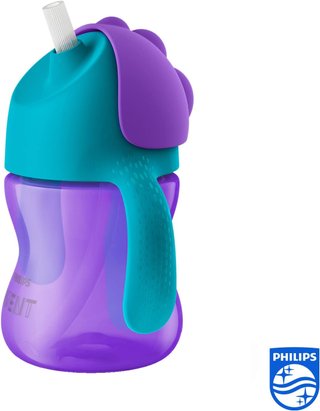 Philips vaso de aprendizaje púrpura 200ml
