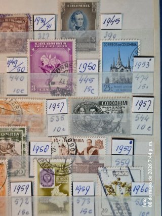 colección filatélica centenaria.