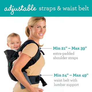 Infantino mochila portabebé ergonómica adaptable