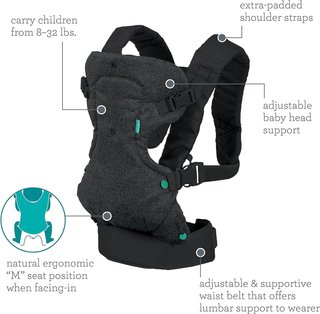 Infantino mochila portabebé ergonómica adaptable