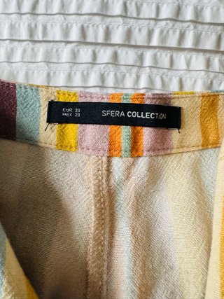 Conjunto Sfera Top y Pantalón Rayas Talla S