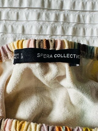 Conjunto Sfera Top y Pantalón Rayas Talla S