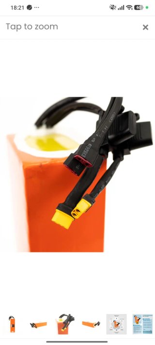 Batería SmartGyro Naranja