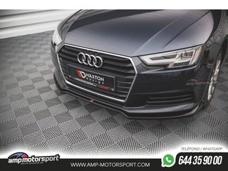 SPOILER / LIP DELANTERO V2 PARA AUDI A4 B9 2015-2019
