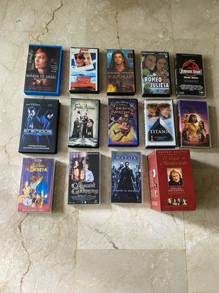 Lote 17 Películas VHS
