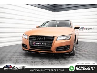 SPOILER / LIP DELANTERO V1 PARA AUDI A7 C7 2010-2014