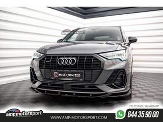 SPOILER / LIP DELANTERO V1 PARA AUDI Q3 S-LINE F3 2018-