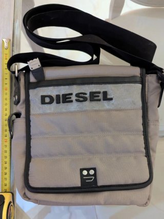 Bandolera Diesel gris