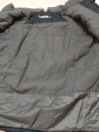 Parka negra Quechua señora